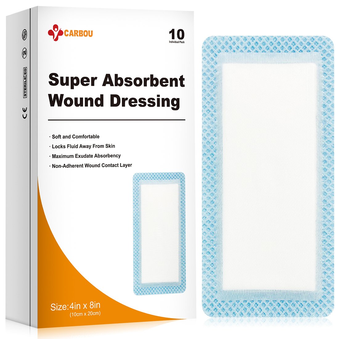 Carbou Super Absorbent Wound Dressing 15