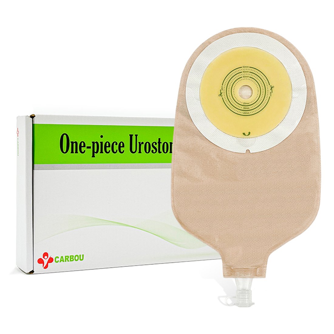 carbou one piece urostomy ostomy bag new 7
